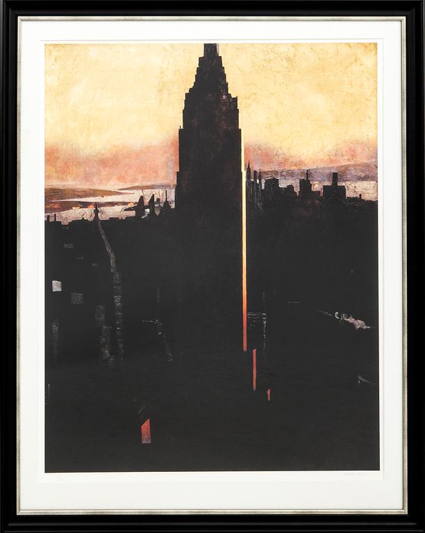 Jorge Castillo, pigment ink print signerad och numrerad 3/10.