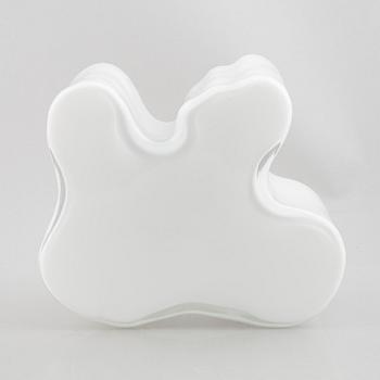Alvar Aalto, a model 3031 glass vase, signed, numbered and dated 1989.