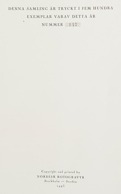 Helene Schjerfbeck, Forty-eight reproductions with text by Gotthard Johansson.