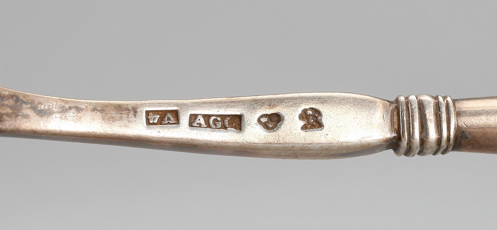 SOPPSLEV, silver, Anders Gustaf Carlberg, Eksjö 1851.