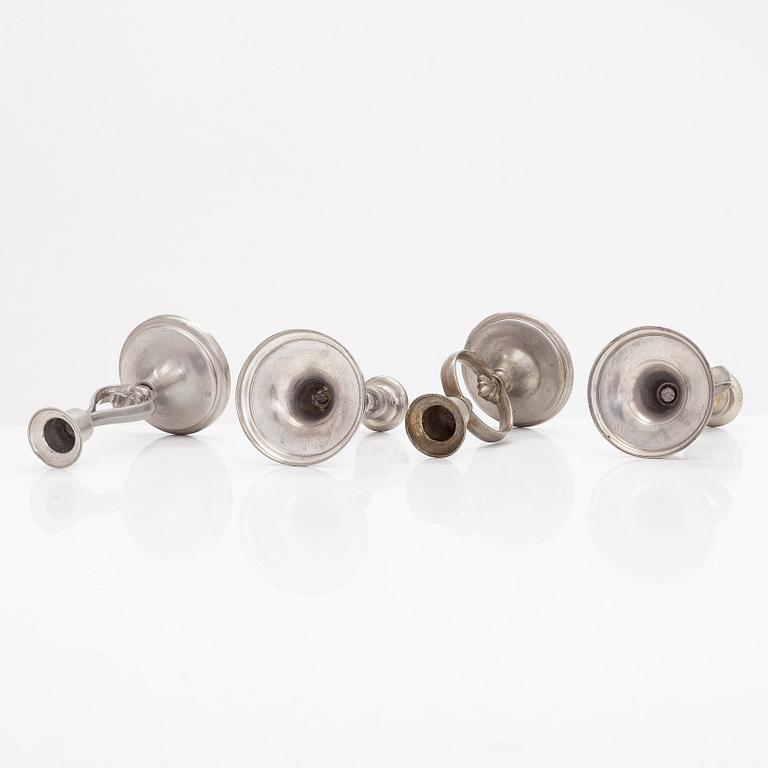 Paavo Tynell, A set of four  1920/30's '8022' and '8023' candlesticks for Taito.