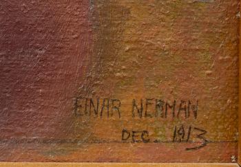 Einar Nerman, Porträtt av flicka.