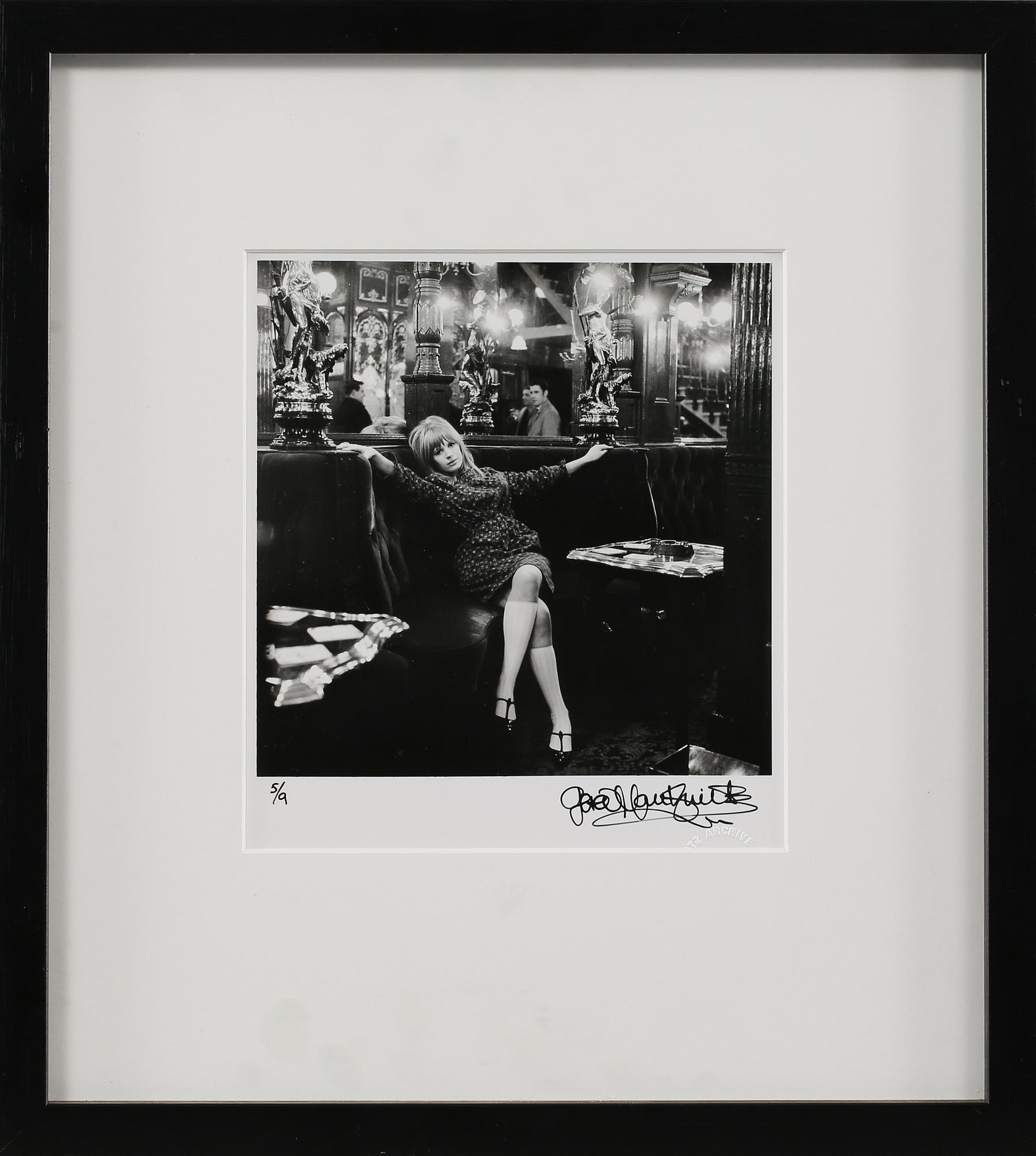 GERED MANKOWITZ, silvergelatinfotografi, signerad, numrerad 5/9.