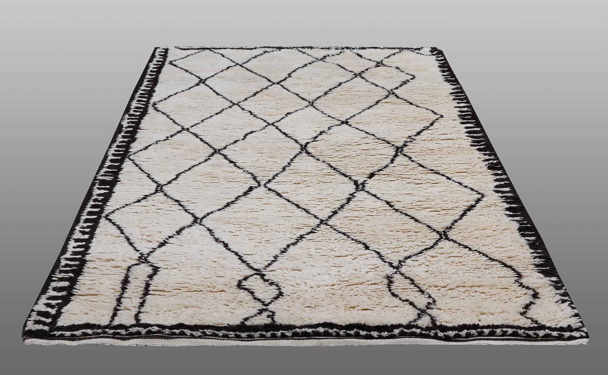 A carpet, Morocco, 240 x 170 cm.