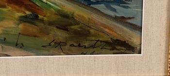 ERIK RAUTHOVI, oil on board, signed and dated-48.