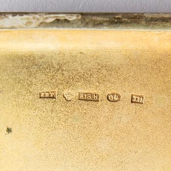 Cigarettetuin 4 st silver 18/1900-tal.