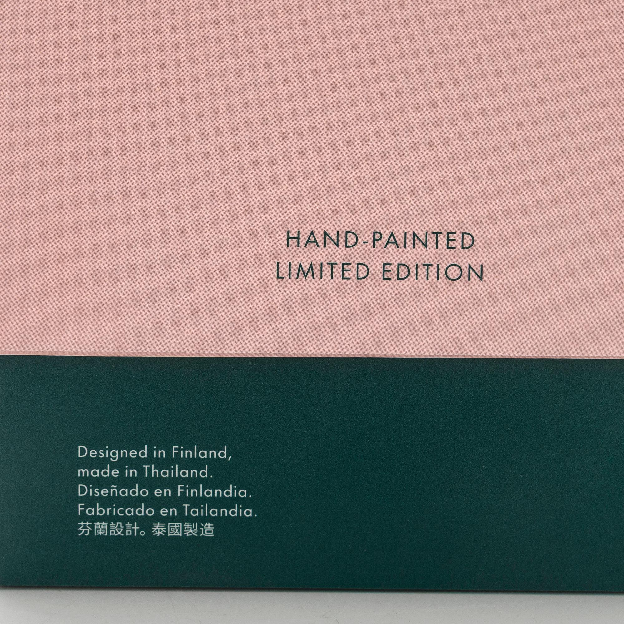 A porcelain Moomin 80 anniversary mug, 'Home', Moomin Characters, Arabia 2025, numbered 80.