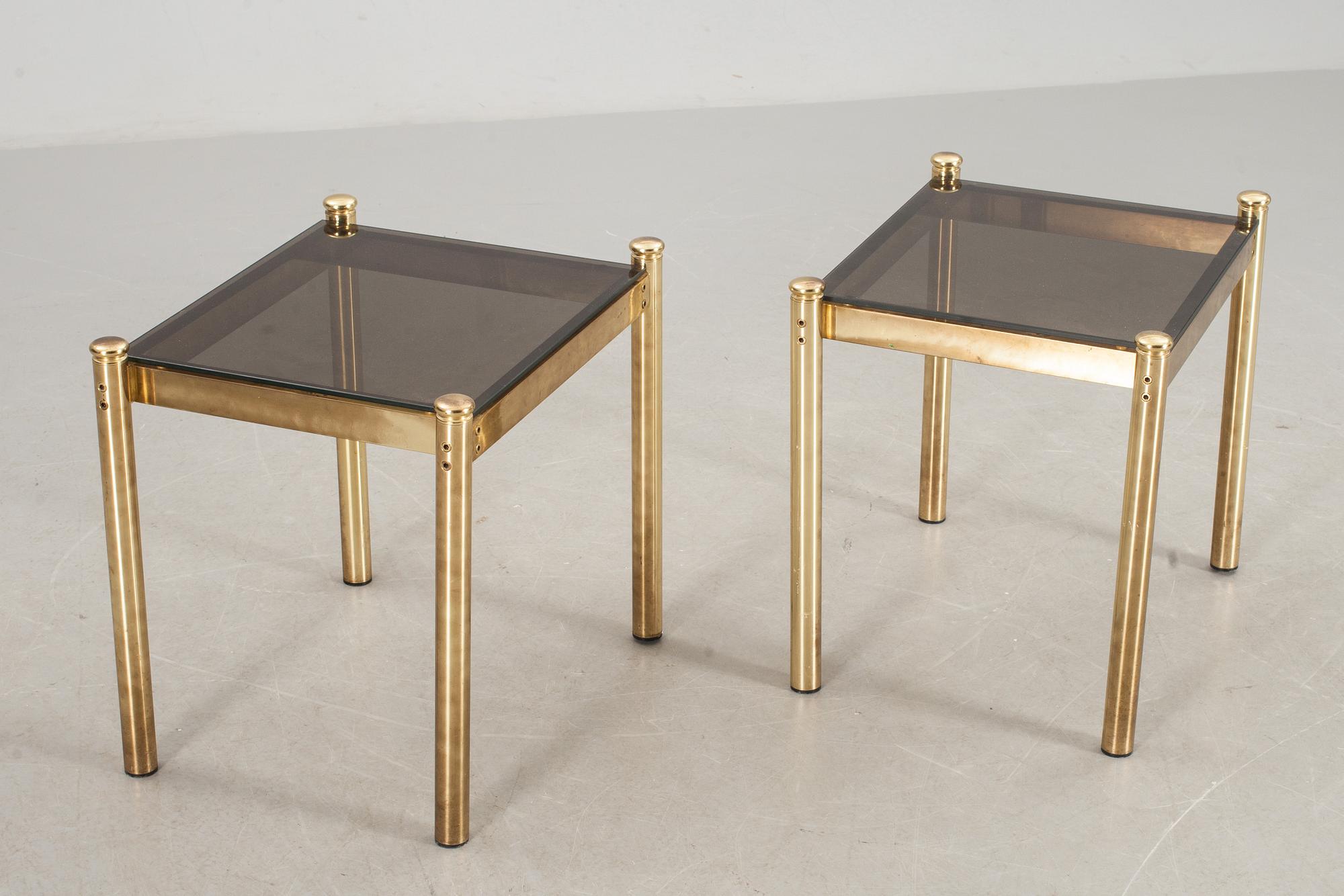 LAMPBORD, ett par, 1970-tal.