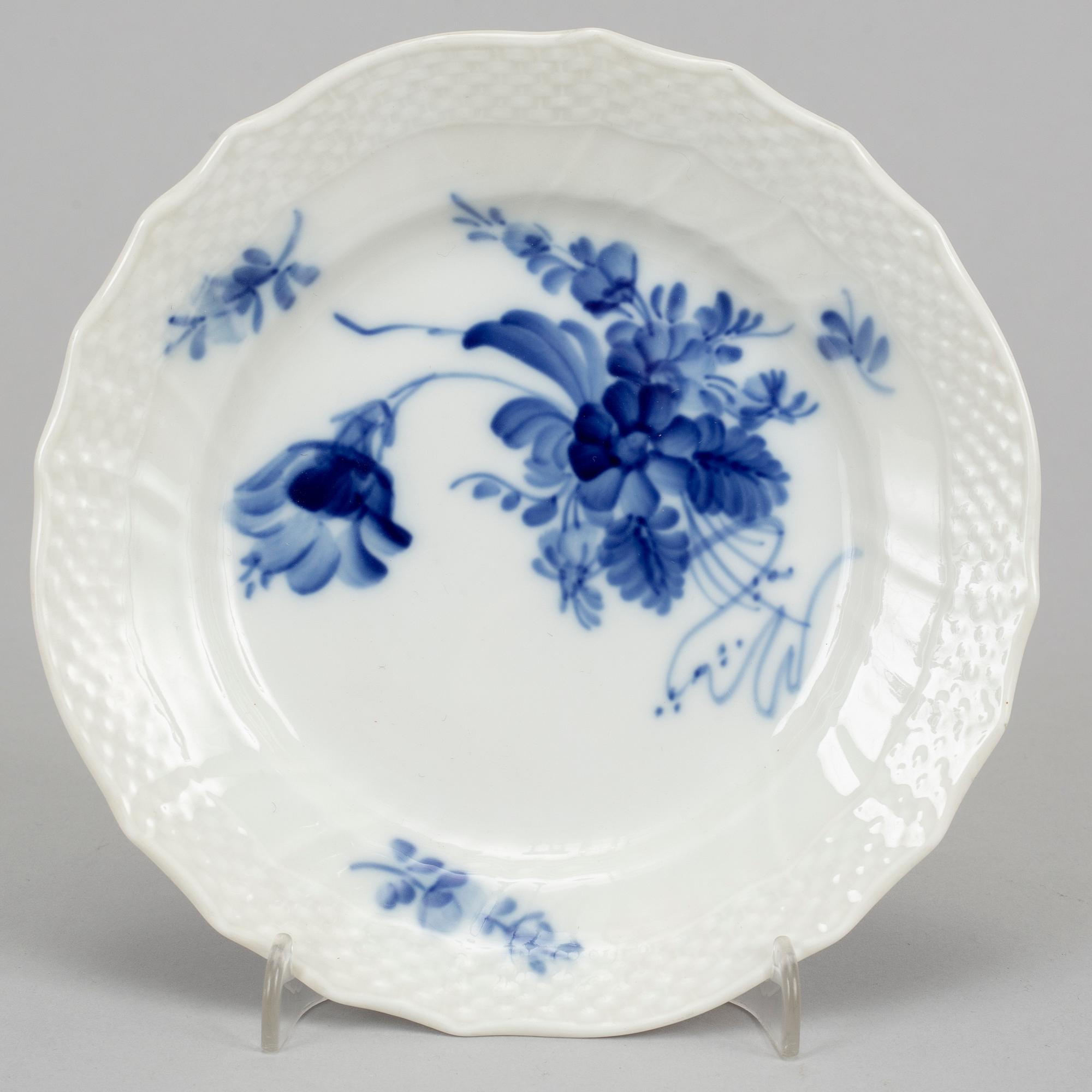 Royal Copenhagen, a part 'Blå Blomst' coffee service, Denmark (26 pieces).