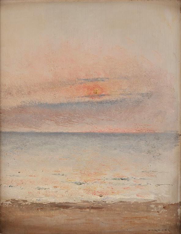 August Hagborg, Sunset.