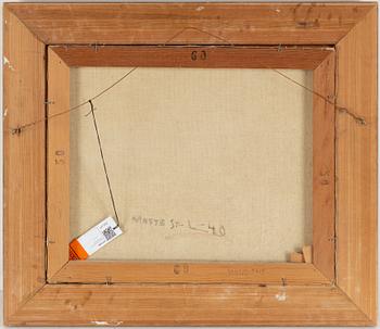 Mosse Stoopendaal, oil on canvas, signed and dated 1940.
