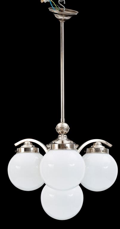 TAKLAMPA, art deco, 1930-tal. Höjd 75 cm.