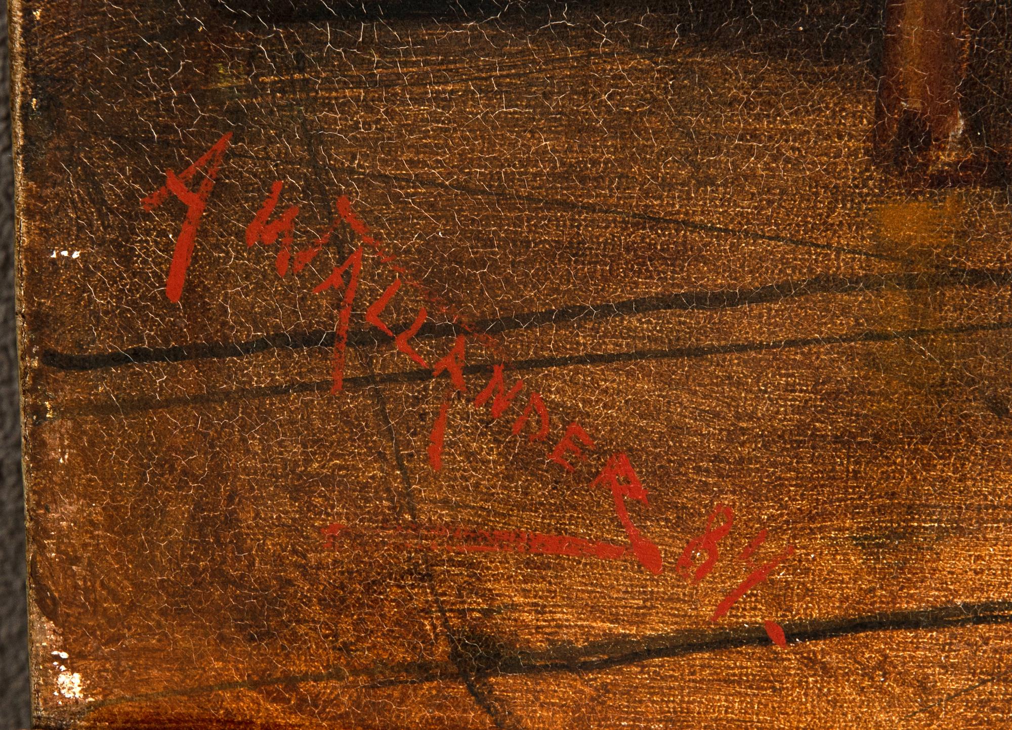 Alf Wallander, "Danslektion".