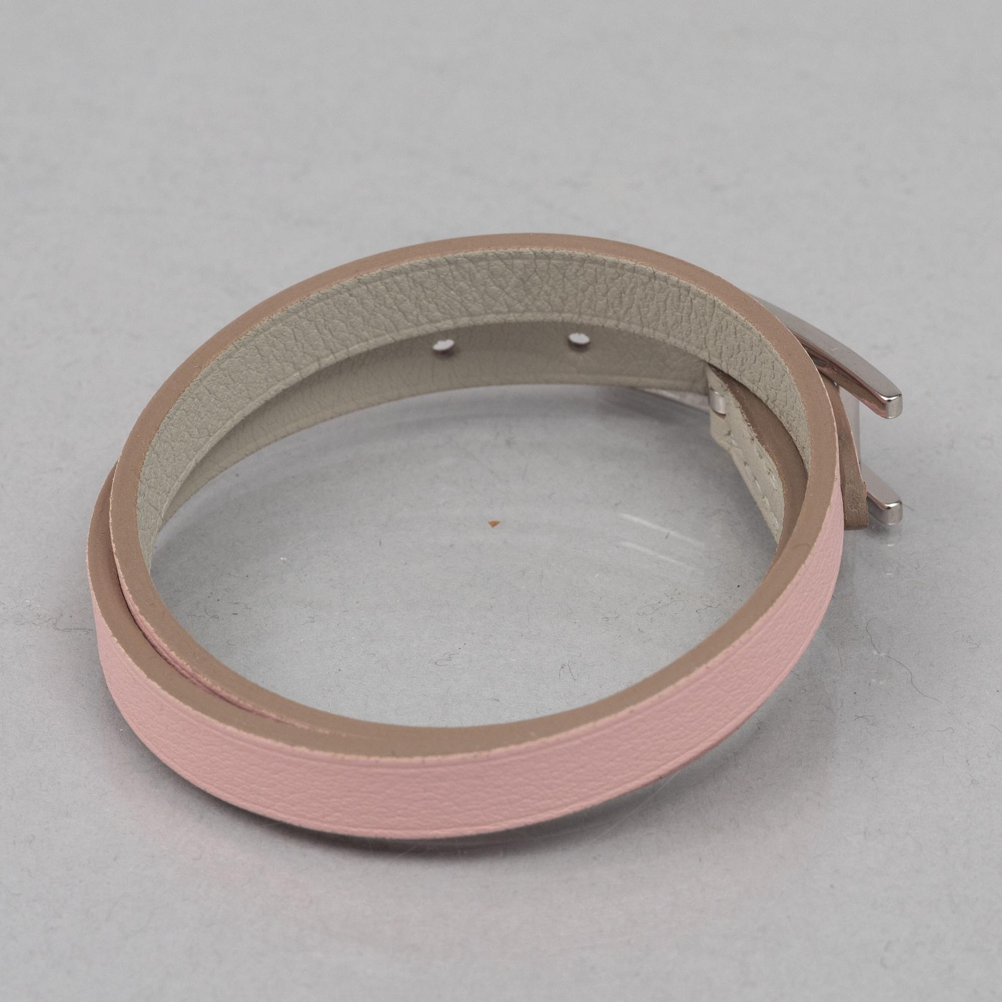 Hermès, armband "Behapi Double Tour".