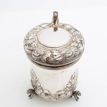 Preben Salomonsen dryckesstop barock-stil sterlingsilver Ljungby Danmark (1964-2009).