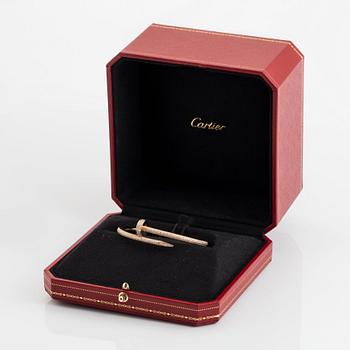 Cartier armband "Juste en Clou" 18K roséguld med runda briljantslipade diamanter.