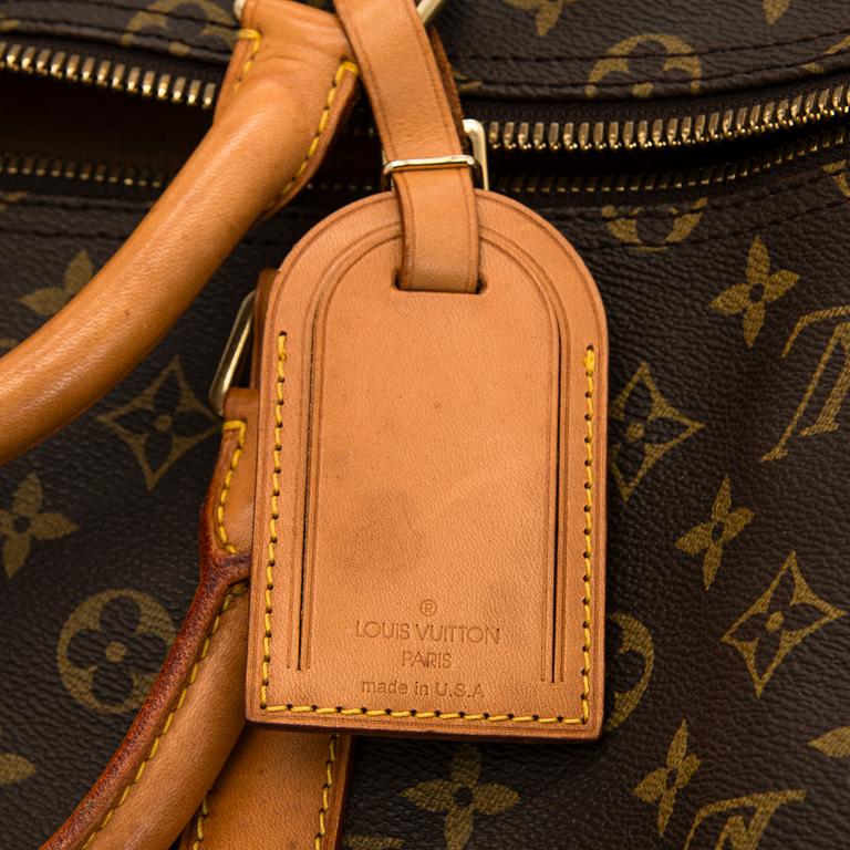 Louis Vuitton, a Monogram Canvas 'Keepall 55 Bandoulière' weekend bag.