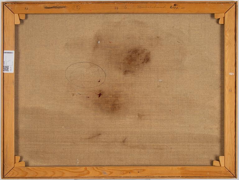 Ingegerd Möller, oil on canvas. Signed.