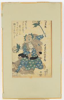 Utagawa Kunisada, woodblock print, Japan.