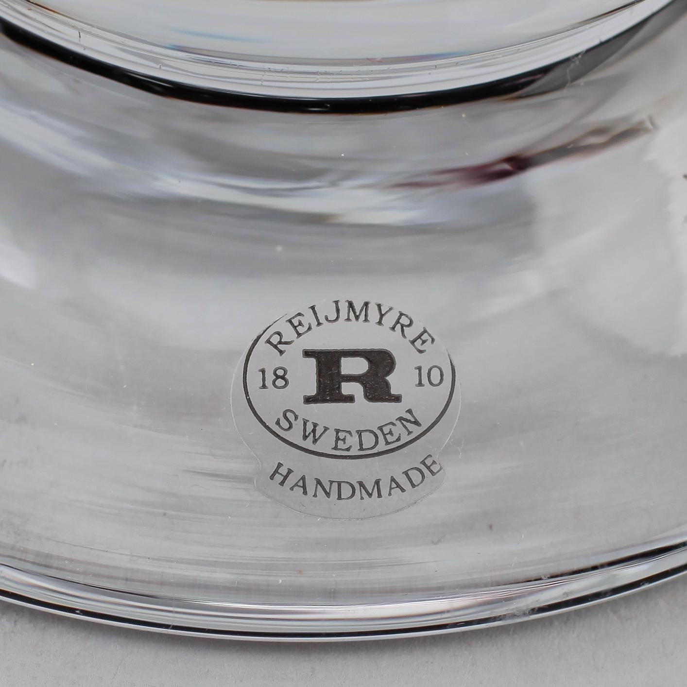 VAS, glas, Reijmyre, 1900-talets andra hälft.