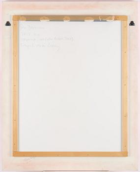 Peter Johansson, "Självporträtt i rött", 2012.