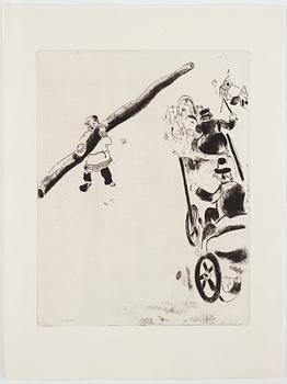 MARC CHAGALL, 71 st etsningar ur upplagan om 285 exemplar på Arches/MBM/J. Perrigot-papper, 1923-1948.