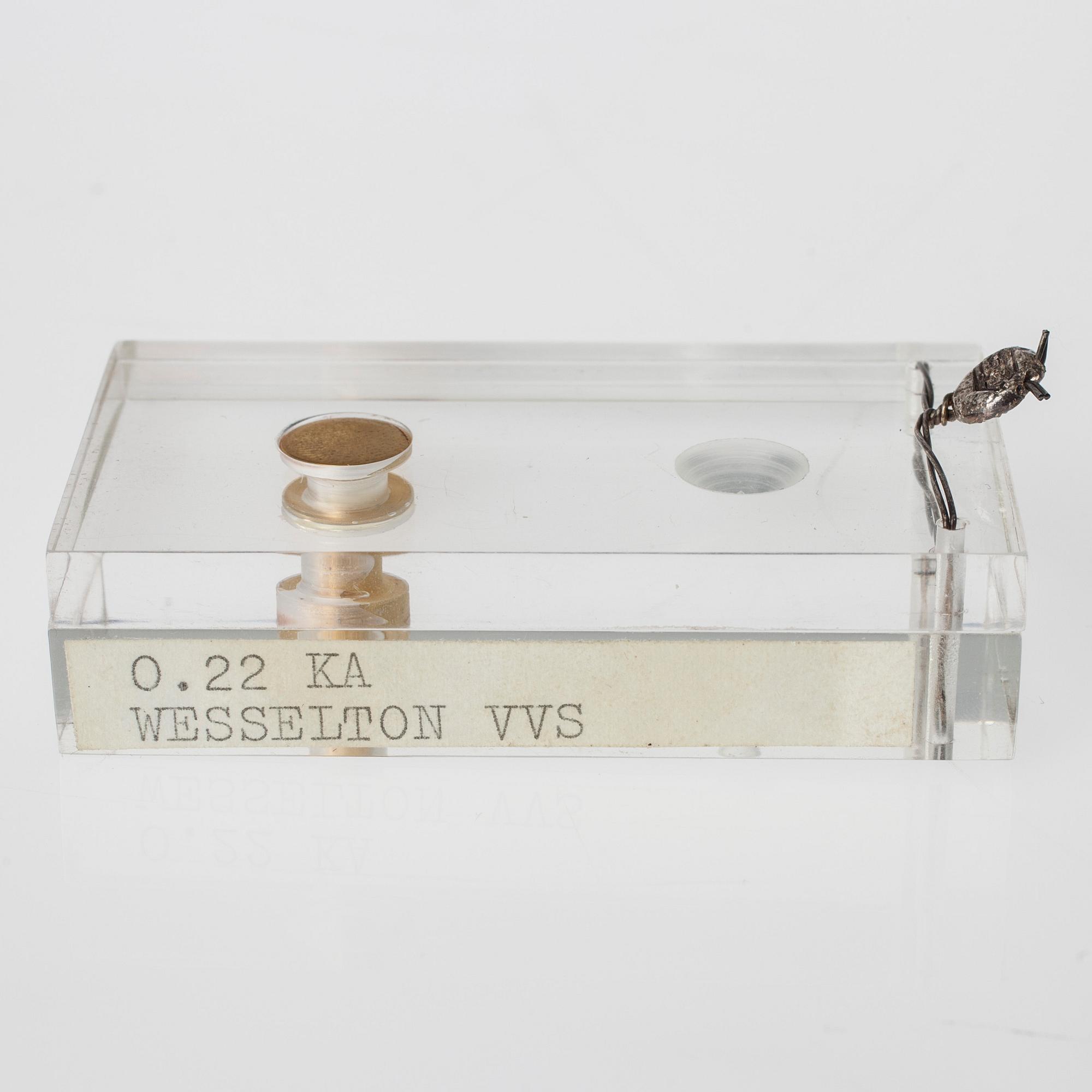 DIAMANT, briljantslipad 0,22ct H / VVS.
