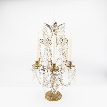 Pair of table lamps, Louis XV style, first half of the 20th century.