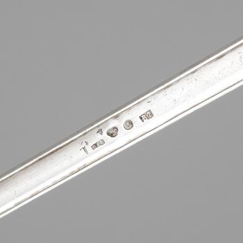 SOPPSLEV, silver, empirestil, GAB, 1904, vikt 186 g.