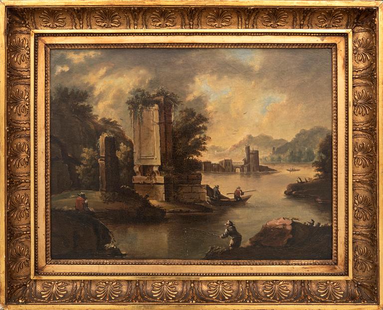 Claude Joseph Vernet, his circle of ruin landscapes.