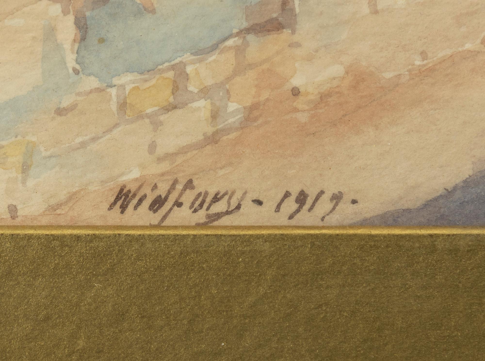 Gunnar Widforss, From Tunis.