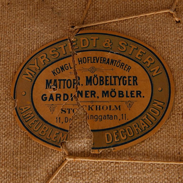 SALONGSGRUPP, 4 delar, rokokostil, 1900-talets mitt.