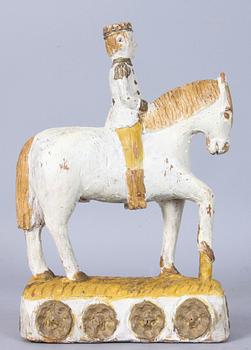 FIGURIN, trä, 1800-tal.