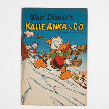 Comic book, "Kalle Anka & Co" No. 2, 1950.