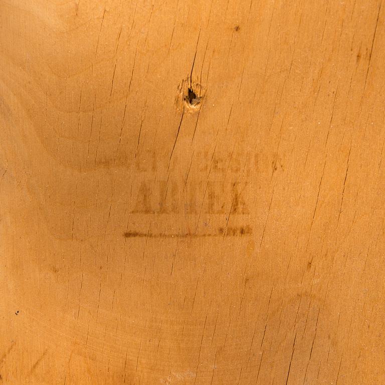 Alvar Aalto, four '66' chairs, O.Y. Huonekalu-ja Rakennustyötehdas A.B. Finland, 1930's/1940's.