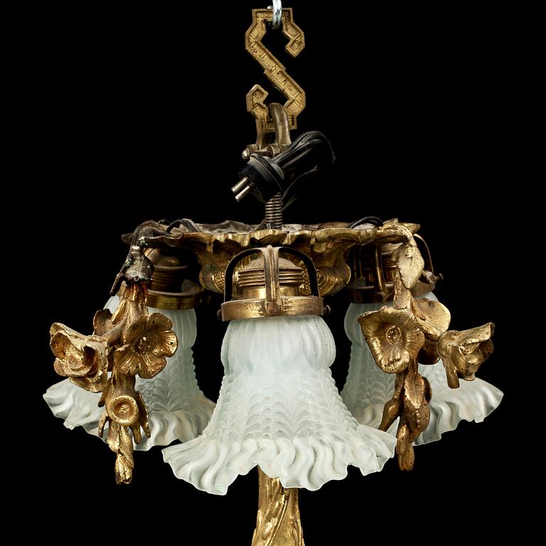 LJUSKRONA, nyrokoko, 1800-talets andra hälft.