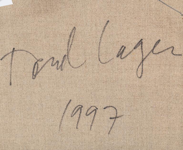 TORD LAGER, oil on canvas, signed and dated 1997.