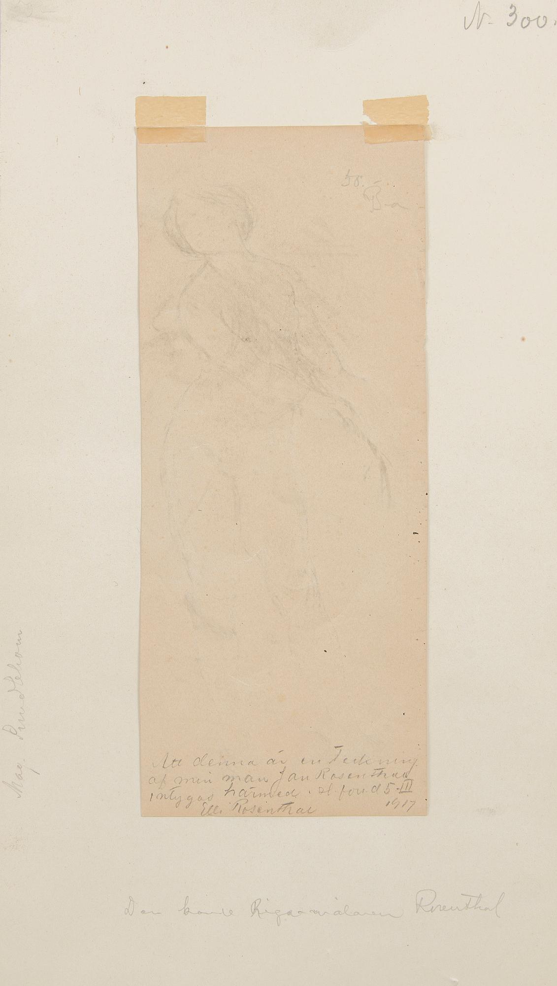 Janis Rozenthal, Nude study.