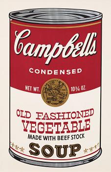 178. Andy Warhol, "Campbell's Soup II. Old Fashioned Vegetable".