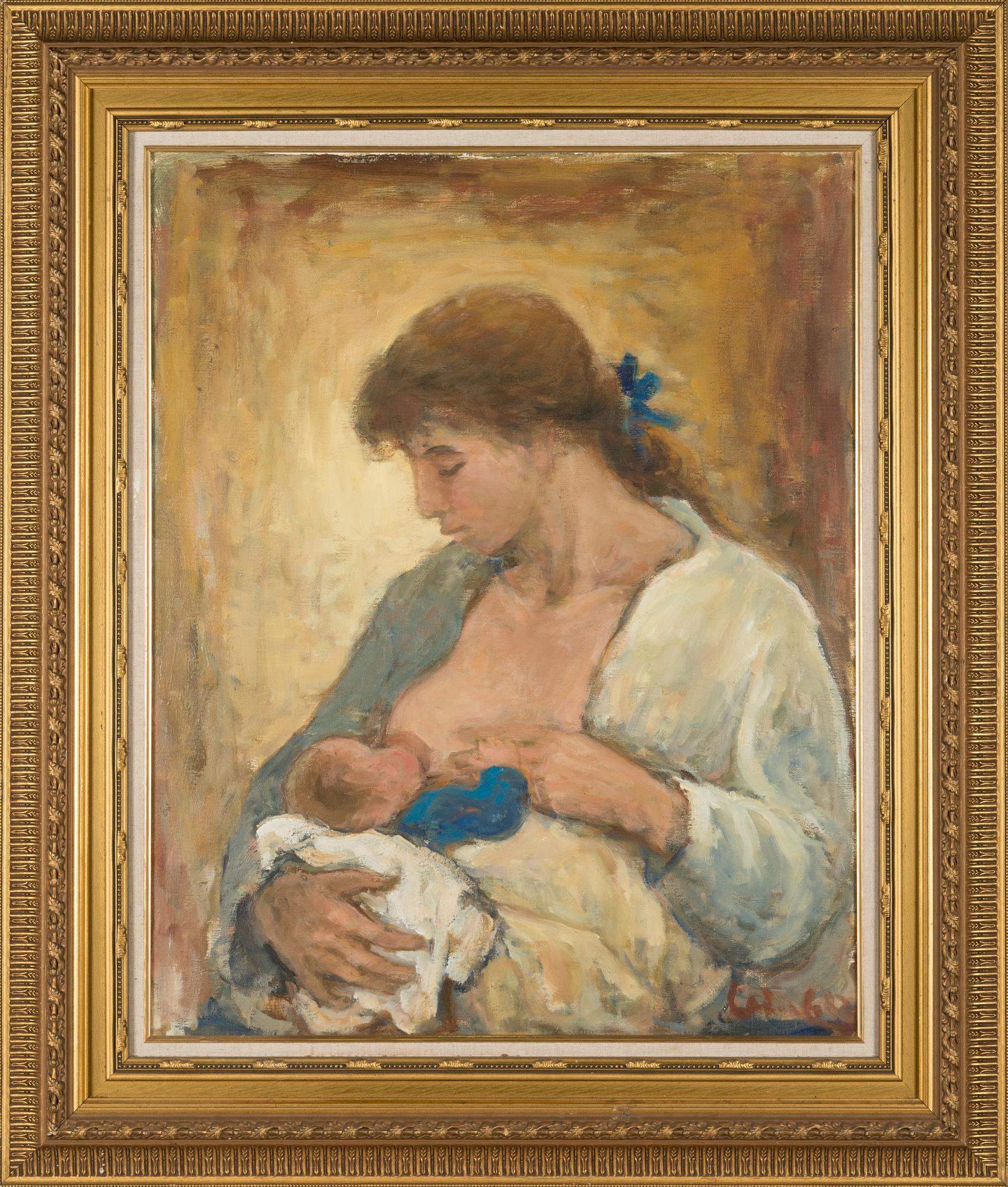 Olavi Laine, oil on canvas, signed.