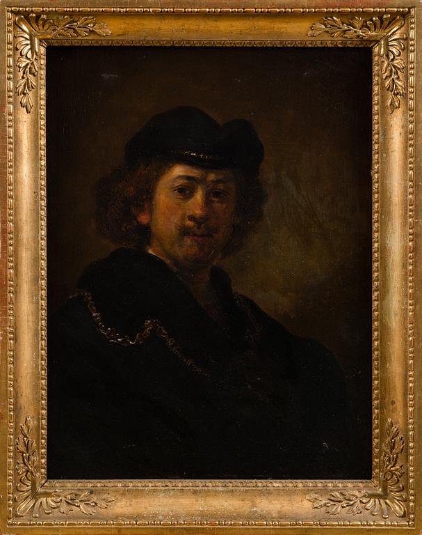 DORA WAHLROOS, PORTRÄTT AV REMBRANDT.