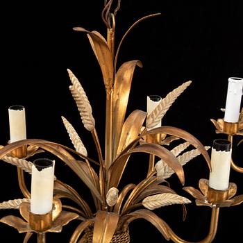 A  pair of late 20th century ceiling lights, probably Italy.