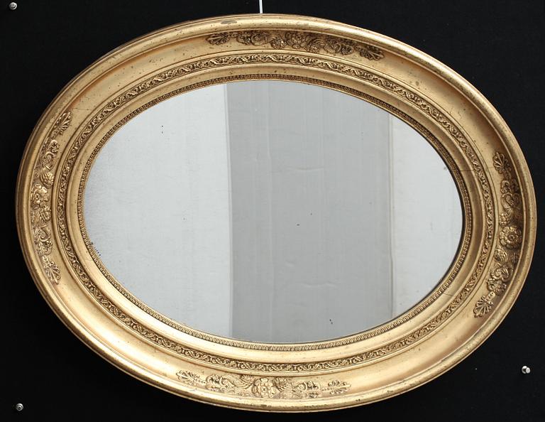 SPEGEL, senempire, Danmark, 1800-talets mitt.