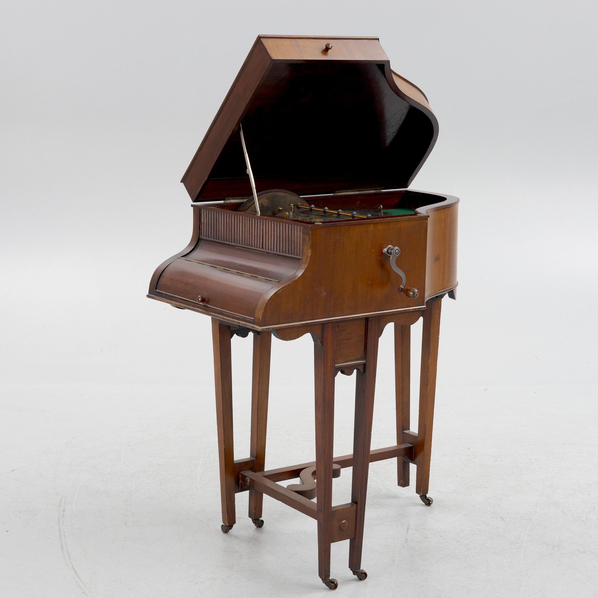 A music box, Symphonion, Germany, early 20th Century.