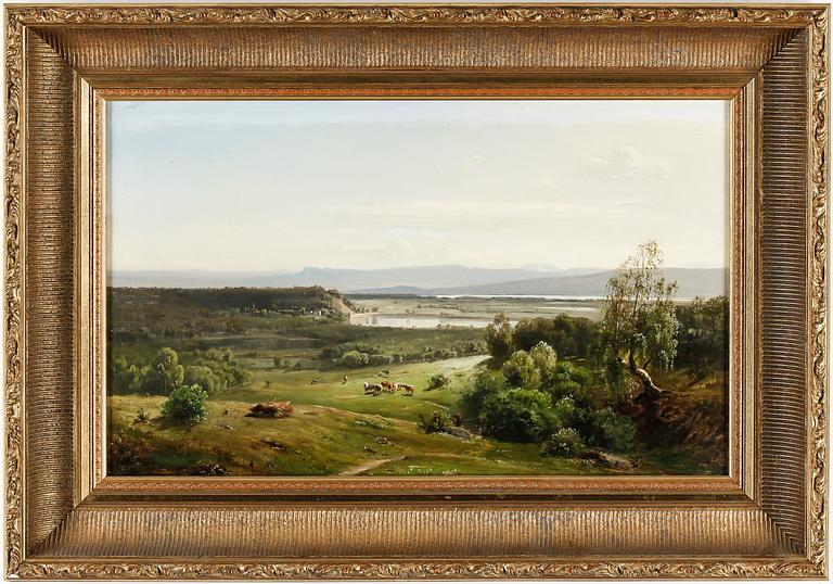 CHRISTIAN DELPHIN WEXELSEN, Olja på duk, signerad och daterad 1872.