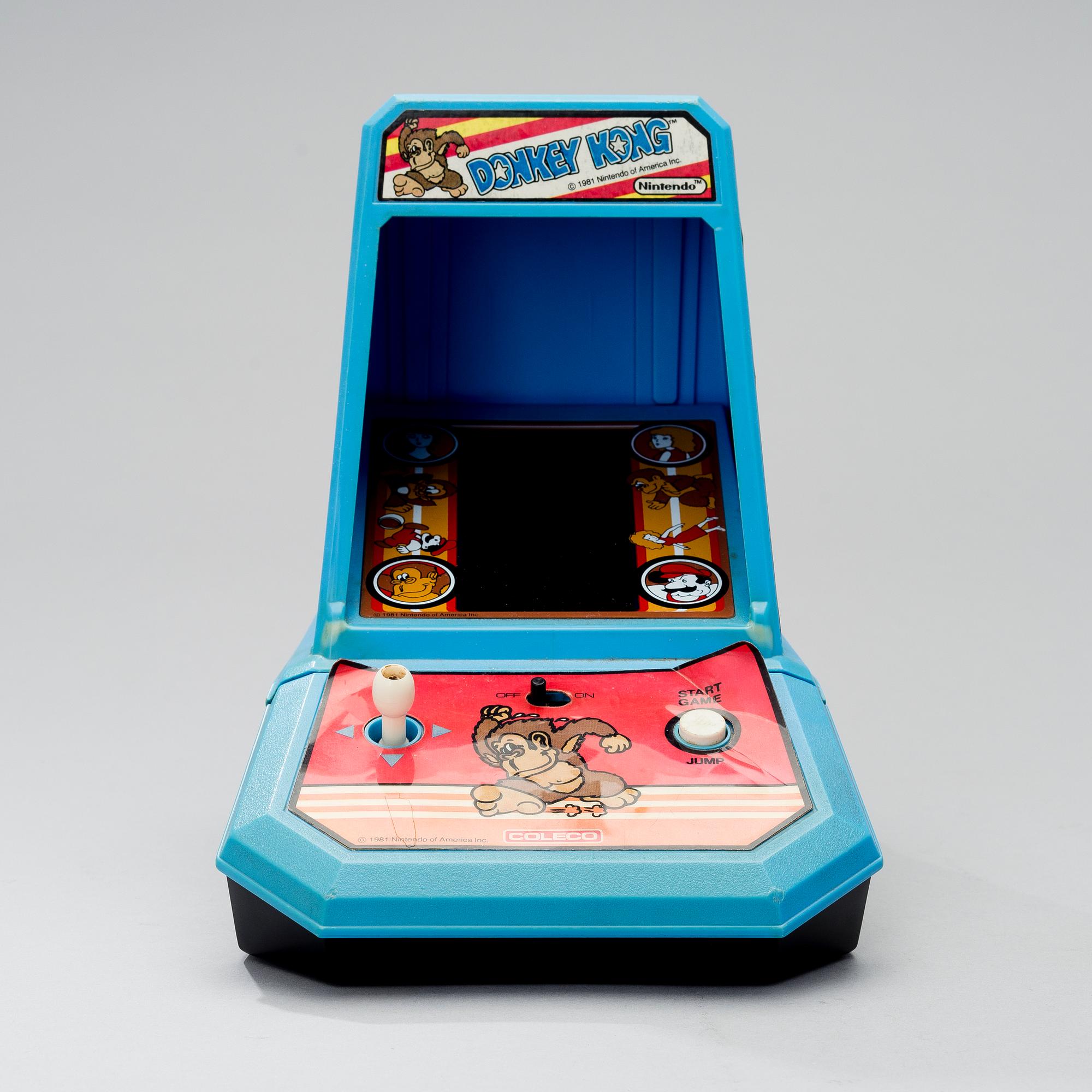 GAME & WATCH TABLETOP, "Donkey Kong", Nintendo, Coleco, 1981.