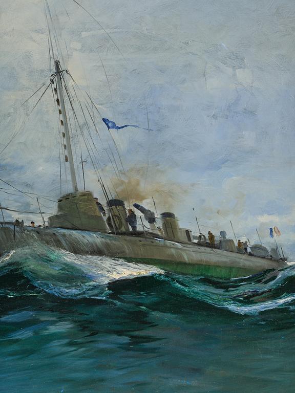 Arvid Johanson, French torpedo boat.