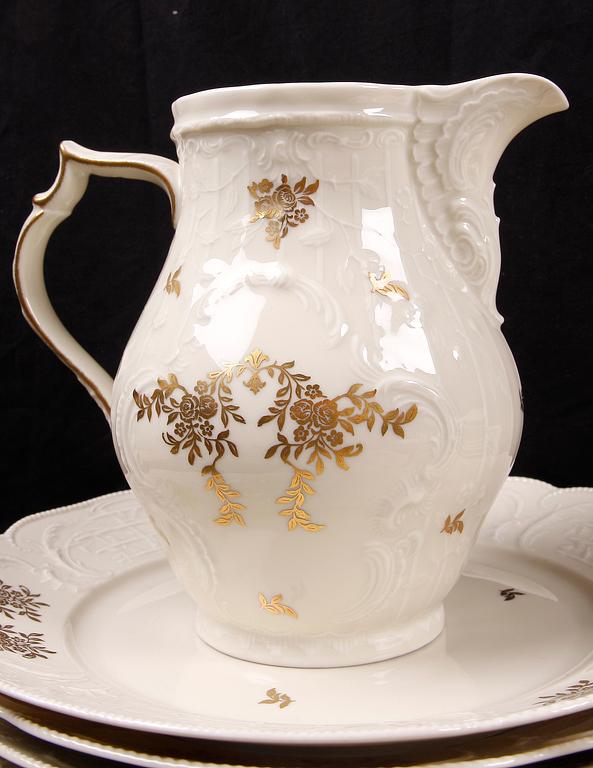 MATSERVIS, 56 delar, Sanssouci, Rosenthal.