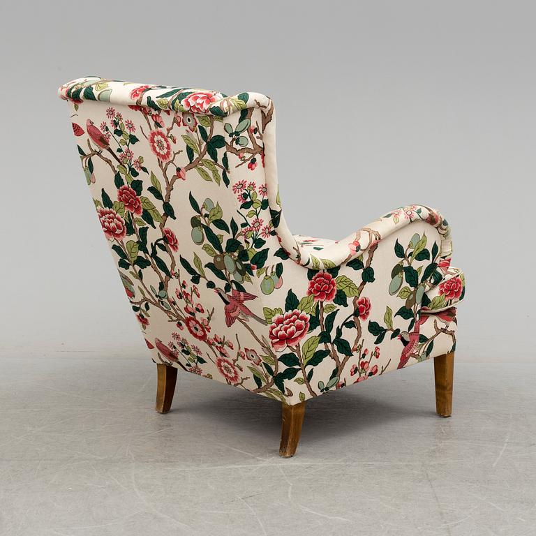 A second half of the 20th century 'Oskar' easy chair by Carl Malmsten.