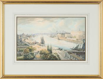 Louis Bleuler, efter, kolorerad llitograferad av Isidore Laurent Deroy (1797-1886).